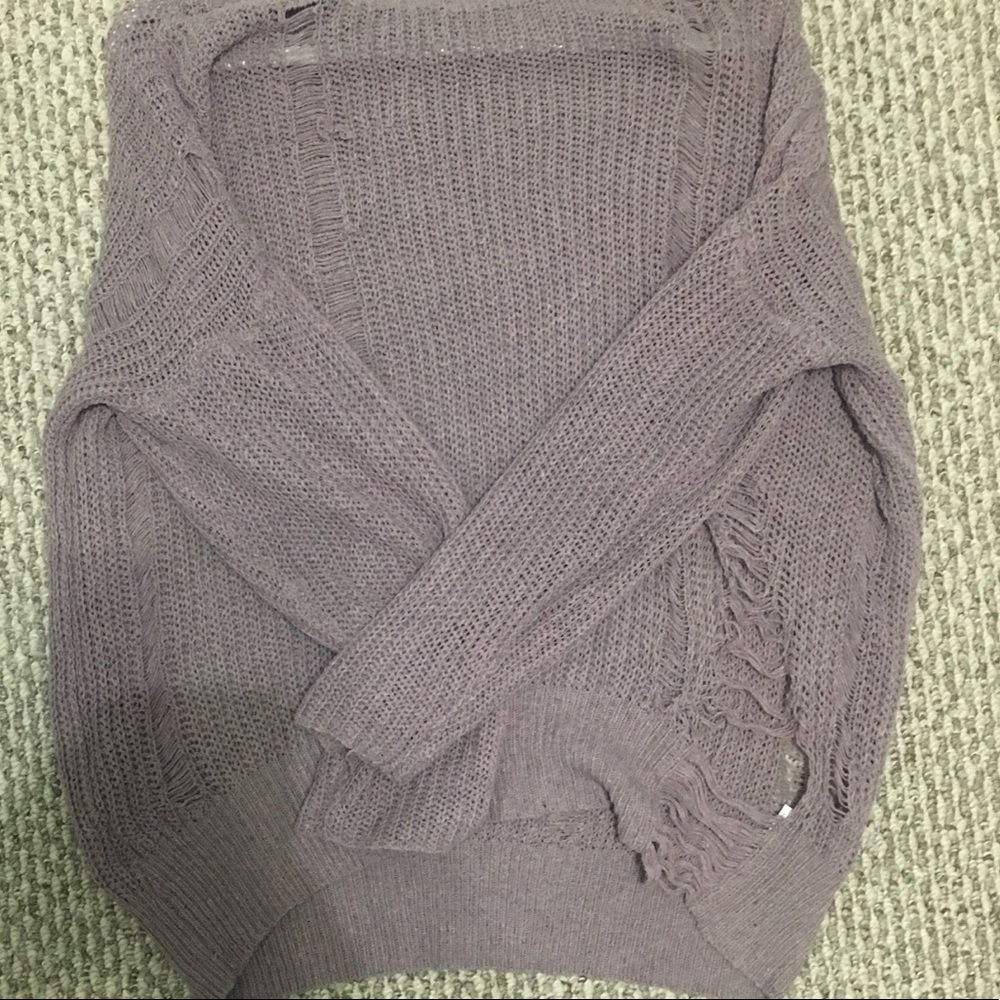 SHEIN ripped sweater